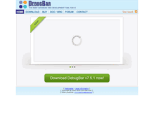 Tablet Screenshot of debugbar.com
